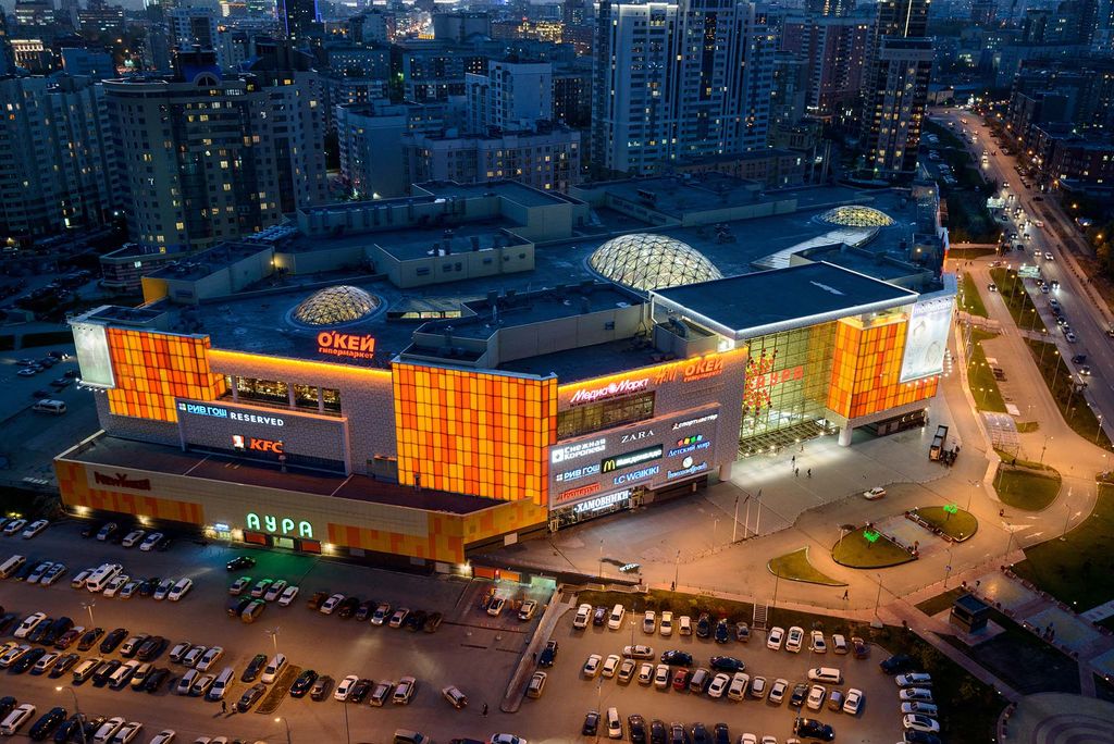 Аренда в ТЦ Аура — информация об аренде в торгових центрах | shopandmall.ru